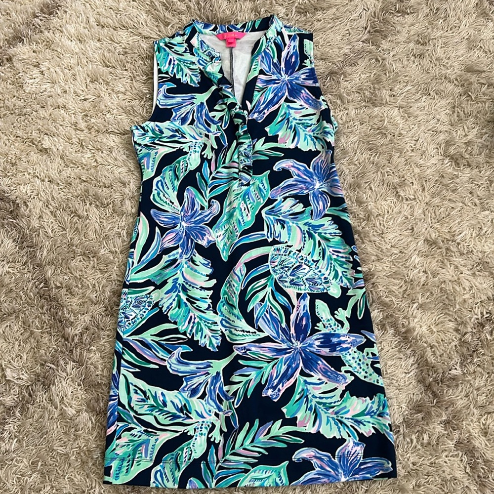 EUC Lilly Pulitzer Multicolor Patterned Dress size small